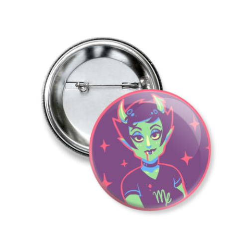 Значок 37мм с принтом Homestuck Kanaya Maryam