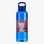 Прозрачная спортивная бутылка