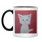 Кружка двухцветная