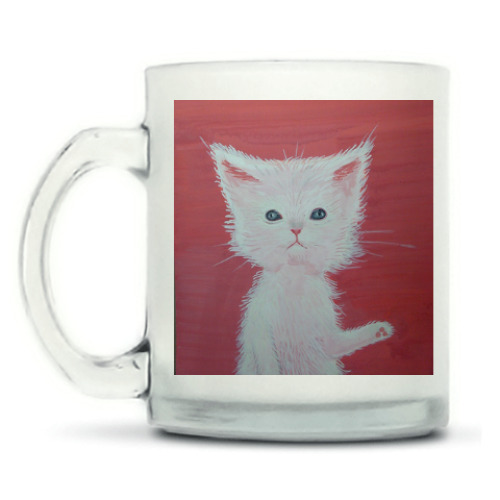 Кружка матовая с принтом Waliszewska cats