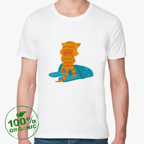 Футболка из органик-хлопка с принтом Ничего личного