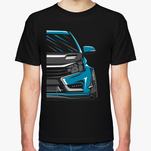 Футболка с принтом Vesta Tuning