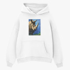 Толстовка худи оверсайз