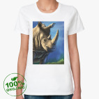 Женская футболка органик