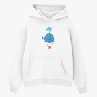 Толстовка худи оверсайз