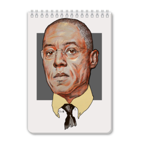 Блокнот с принтом Gus Fring