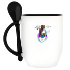 Кружка с ложкой