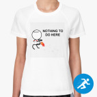 Женская спортивная футболка