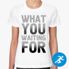 Женская спортивная футболка