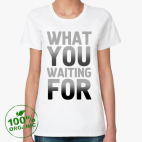 Женская футболка органик