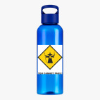 Прозрачная спортивная бутылка