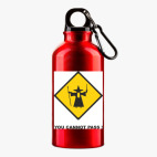 Металлическая бутылка 400 мл UV-DTF