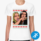 Женская спортивная футболка