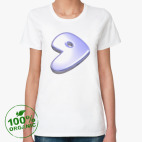 Женская футболка органик