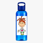 Прозрачная спортивная бутылка