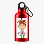 Металлическая бутылка 400 мл UV-DTF