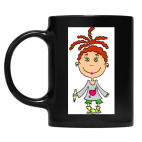 Кружка цветная UV-DTF