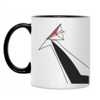 Кружка двухцветная