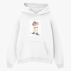 Толстовка худи оверсайз