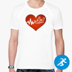 Мужская спортивная футболка