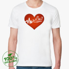 Мужская футболка органик