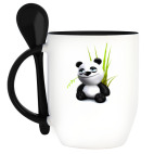 Кружка с ложкой