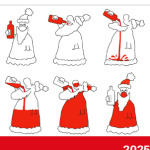 Прикольный Дед Мороз