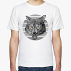 Звериный оскал, пасть волка, хищник