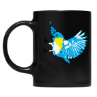 Кружка цветная UV-DTF