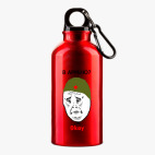 Металлическая бутылка 400 мл UV-DTF