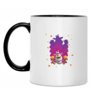 Кружка двухцветная