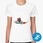 Женская спортивная футболка