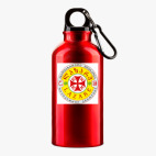 Металлическая бутылка 400 мл UV-DTF