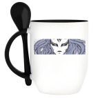 Кружка с ложкой