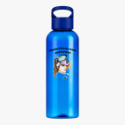 Прозрачная спортивная бутылка