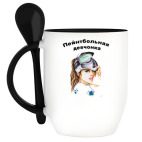 Кружка с ложкой