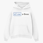 Толстовка худи оверсайз