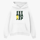 Толстовка худи оверсайз