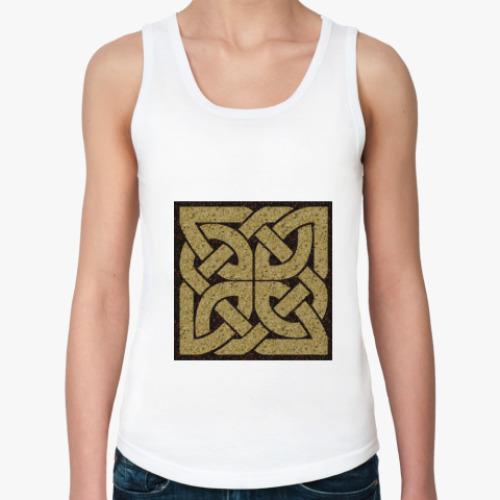 Женская майка с принтом  Кельтский узор