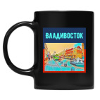 Кружка цветная UV-DTF