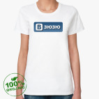 Женская футболка органик