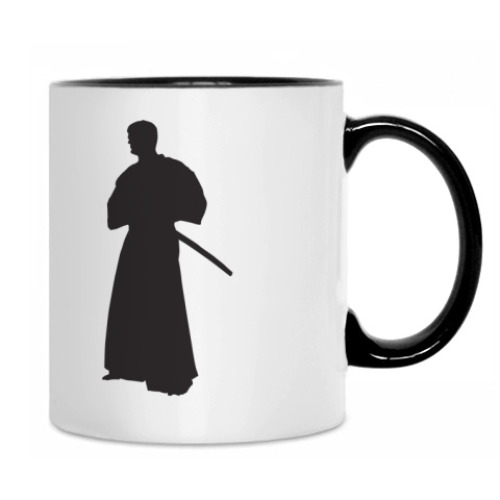 Кружка с принтом Айкидо