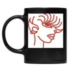 Кружка цветная UV-DTF