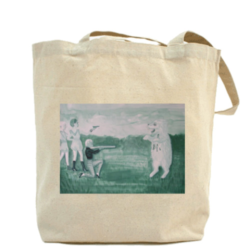 Сумка шоппер с принтом waliszewska bag