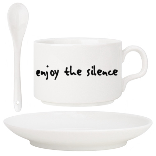 Кофейный набор с принтом Depeche Mode