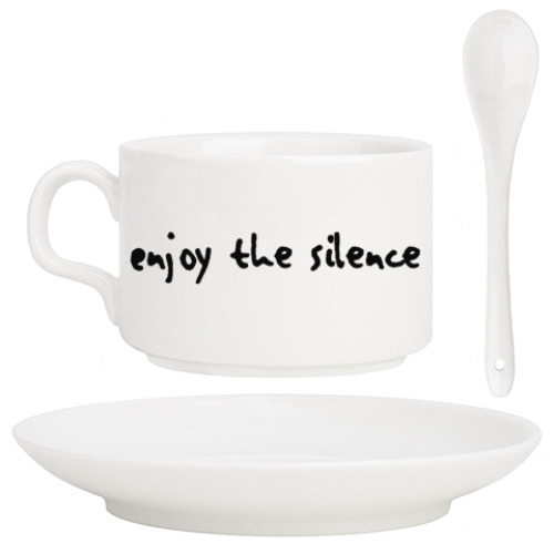 Кофейный набор с принтом Depeche Mode