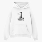 Толстовка худи оверсайз