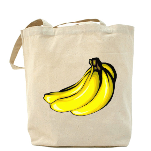 Сумка шоппер с принтом Банан!