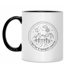 Кружка двухцветная