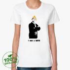 Женская футболка органик